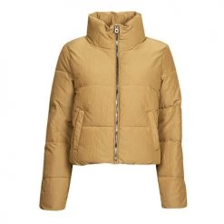 VĂȘtements Femme Doudounes Only ONLDOLLY SHORT PUFFER JACKET OTW NOOS Marron