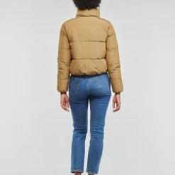 Vêtements Femme Doudounes Only ONLDOLLY SHORT PUFFER JACKET OTW NOOS Marron -Manteaux Soldes Magasin 22871901 500 D