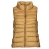 Vêtements Femme Doudounes Only ONLNEWCLAIRE QUILTED WAISTCOAT OTW MArron -Manteaux Soldes Magasin 22871906 500 A