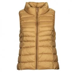 Vêtements Femme Doudounes Only ONLNEWCLAIRE QUILTED WAISTCOAT OTW MArron