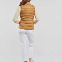 Vêtements Femme Doudounes Only ONLNEWCLAIRE QUILTED WAISTCOAT OTW MArron -Manteaux Soldes Magasin 22871906 500 D