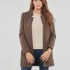 Vêtements Femme Manteaux Only ONLSOHO COATIGAN OTW NOOS Marron -Manteaux Soldes Magasin 22871934 500 B