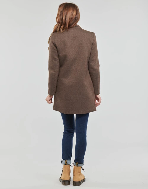 Vêtements Femme Manteaux Only ONLSOHO COATIGAN OTW NOOS Marron 6 Vêtements Femme Manteaux Only ONLSOHO COATIGAN OTW NOOS Marron – Image 4