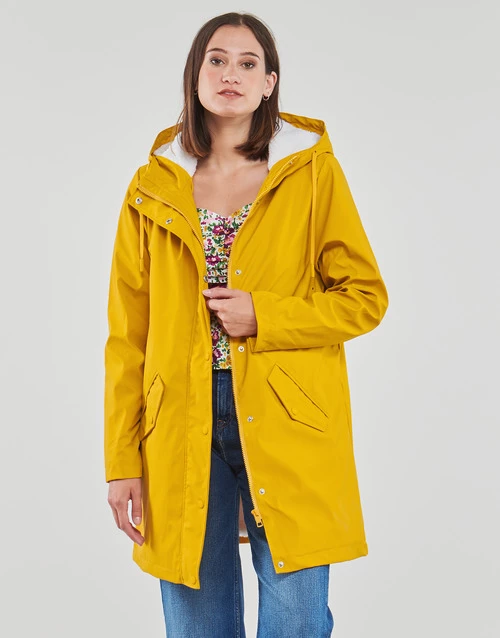 Vêtements Femme Parkas Only ONLSALLY RAINCOAT OTW NOOS Jaune 3 Vêtements Femme Parkas Only ONLSALLY RAINCOAT OTW NOOS Jaune