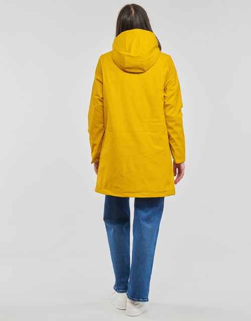 Vêtements Femme Parkas Only ONLSALLY RAINCOAT OTW NOOS Jaune 6 Vêtements Femme Parkas Only ONLSALLY RAINCOAT OTW NOOS Jaune – Image 4