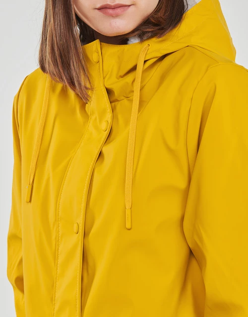 Vêtements Femme Parkas Only ONLSALLY RAINCOAT OTW NOOS Jaune 7 Vêtements Femme Parkas Only ONLSALLY RAINCOAT OTW NOOS Jaune – Image 5