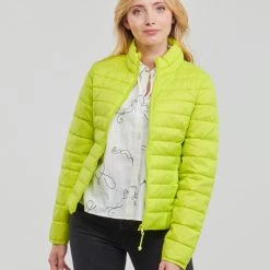 Vêtements Femme Doudounes Only ONLNEWTAHOE QUILTED JACKET OTW Jaune -Manteaux Soldes Magasin 22871981 500 B
