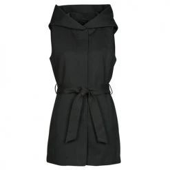 Vêtements Femme Manteaux Only ONLSEDONA LIGHT WAISTCOAT CC OTW Noir -Manteaux Soldes Magasin 22871986 500 A
