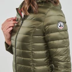 Vêtements Femme Doudounes JOTT CLOE kaki -Manteaux Soldes Magasin 22977016 500 E