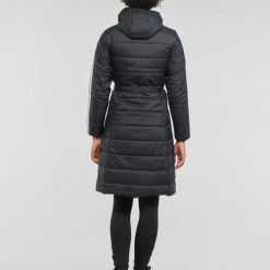 Vêtements Femme Doudounes adidas Originals SLIM JACKET L noir -Manteaux Soldes Magasin 23087177 500 D