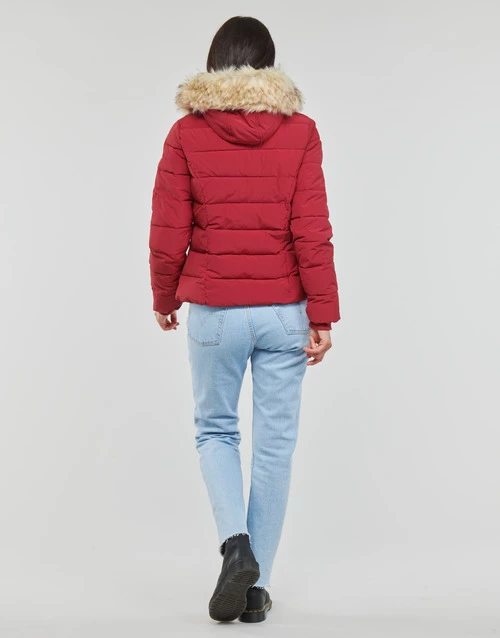 Vêtements Femme Doudounes Kaporal DIBBY Rouge 6 Vêtements Femme Doudounes Kaporal DIBBY Rouge – Image 4