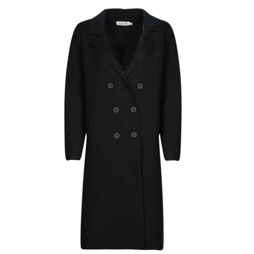 Vêtements Femme Manteaux Molly Bracken EF1399AH Noir 4 Vêtements Femme Manteaux Molly Bracken EF1399AH Noir – Image 2