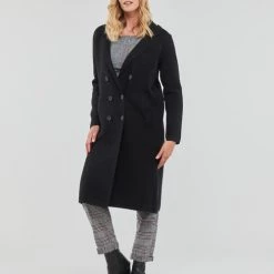 Vêtements Femme Manteaux Molly Bracken EF1399AH Noir 9 Vêtements Femme Manteaux Molly Bracken EF1399AH Noir -Manteaux Soldes Magasin 23120172 500 C