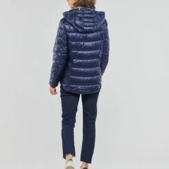 Vêtements Femme Doudounes Esprit RCS Tape Jacket NAVY 10 Vêtements Femme Doudounes Esprit RCS Tape Jacket NAVY -Manteaux Soldes Magasin 23153592 500 D
