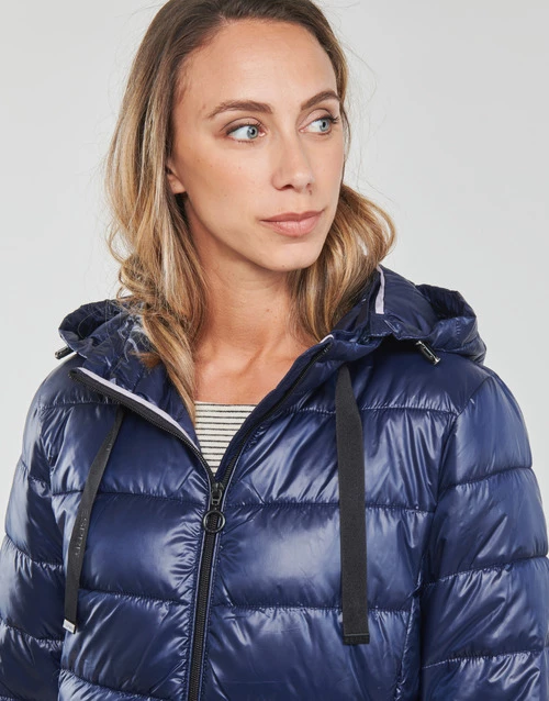 Vêtements Femme Doudounes Esprit RCS Tape Jacket NAVY 7 Vêtements Femme Doudounes Esprit RCS Tape Jacket NAVY – Image 5
