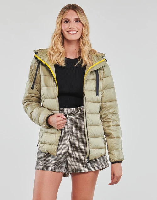 Vêtements Femme Doudounes Esprit RCS Tape Jacket PALE KHAKI 4 Vêtements Femme Doudounes Esprit RCS Tape Jacket PALE KHAKI – Image 2