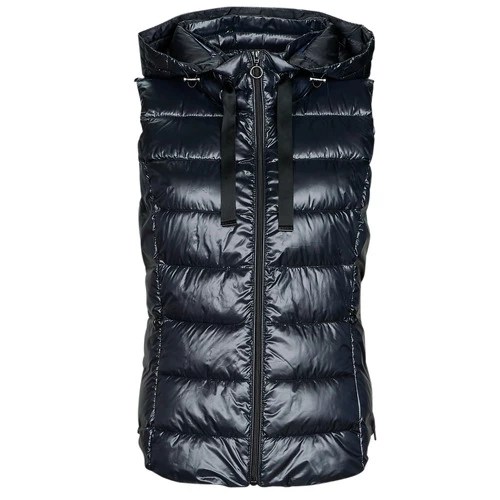 Vêtements Femme Doudounes Esprit RCS Tape Vest BLACK 3 Vêtements Femme Doudounes Esprit RCS Tape Vest BLACK