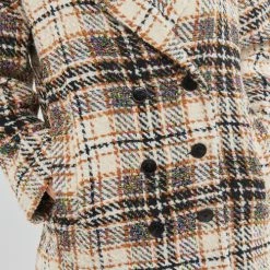 Vêtements Femme Manteaux Desigual COAT DUKE Ecru / Gris / Moutarde 11 Vêtements Femme Manteaux Desigual COAT DUKE Ecru / Gris / Moutarde -Manteaux Soldes Magasin 23253922 500 E