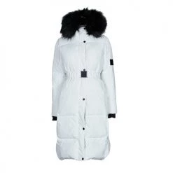 Vêtements Femme Doudounes Desigual NORUEGA Blanc / Noir