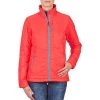 Vêtements Femme Doudounes Salomon Jacket INSULATED JACKET W PAPAYA-B Corail -Manteaux Soldes Magasin 232861 500 A
