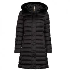 Vêtements Femme Doudounes Geox W BETTANIE LONG JKT Noir