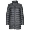Vêtements Femme Doudounes Geox W JAYSEN COAT Gris -Manteaux Soldes Magasin 23291035 500 A