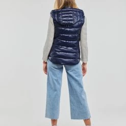 Vêtements Femme Doudounes Esprit RCS Tape Vest NAVY 10 Vêtements Femme Doudounes Esprit RCS Tape Vest NAVY -Manteaux Soldes Magasin 23318350 500 D