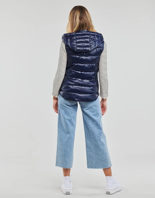 Vêtements Femme Doudounes Esprit RCS Tape Vest NAVY 6 Vêtements Femme Doudounes Esprit RCS Tape Vest NAVY – Image 4