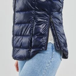 Vêtements Femme Doudounes Esprit RCS Tape Vest NAVY 11 Vêtements Femme Doudounes Esprit RCS Tape Vest NAVY -Manteaux Soldes Magasin 23318350 500 E