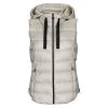 Vêtements Femme Doudounes Esprit RCS Tape Vest CREAM BEIGE 2 Vêtements Femme Doudounes Esprit RCS Tape Vest CREAM BEIGE -Manteaux Soldes Magasin 23318352 500 A
