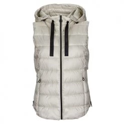 Vêtements Femme Doudounes Esprit RCS Tape Vest CREAM BEIGE
