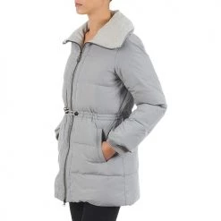 Vêtements Femme Doudounes Eleven Paris TOBBY WOMEN Gris -Manteaux Soldes Magasin 237689 500 C