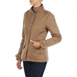 Vêtements Femme Parkas Napapijri ALMIRA Marron -Manteaux Soldes Magasin 245214 500 C