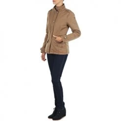 Vêtements Femme Parkas Napapijri ALMIRA Marron -Manteaux Soldes Magasin 245214 500 D