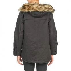 Vêtements Femme Parkas Moony Mood DELENE Noir 11 Vêtements Femme Parkas Moony Mood DELENE Noir -Manteaux Soldes Magasin 2509282 500 E