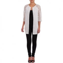Vêtements Femme Manteaux Brigitte Bardot BB44197 Blanc -Manteaux Soldes Magasin 259629 500 C
