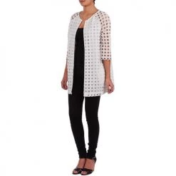 Vêtements Femme Manteaux Brigitte Bardot BB44197 Blanc -Manteaux Soldes Magasin 259629 500 D