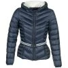 Vêtements Femme Doudounes Esprit APRATO Marine -Manteaux Soldes Magasin 3000973 500 A