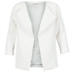 Vêtements Femme Manteaux See U Soon DACKA Blanc