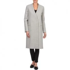 Vêtements Femme Manteaux Joseph KING Gris -Manteaux Soldes Magasin 313479 500 B