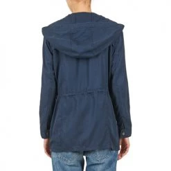 Vêtements Femme Parkas Vero Moda PARK Marine -Manteaux Soldes Magasin 3238814 500 E