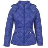 Vêtements Femme Doudounes Benetton FOULIO Bleu -Manteaux Soldes Magasin 3313262 500 A