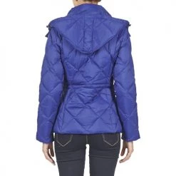 Vêtements Femme Doudounes Benetton FOULIO Bleu -Manteaux Soldes Magasin 3313262 500 E