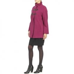 Vêtements Femme Manteaux Benetton DILO Rose -Manteaux Soldes Magasin 3313287 500 C
