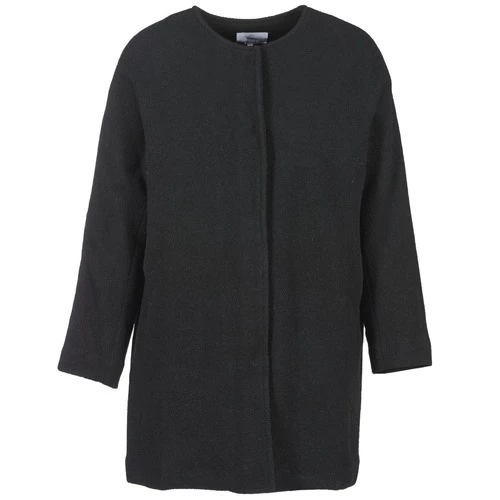 Vêtements Femme Manteaux Suncoo EMILE Noir 3 Vêtements Femme Manteaux Suncoo EMILE Noir