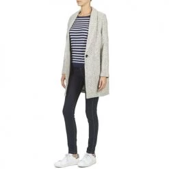 Vêtements Femme Manteaux Suncoo ELOI Gris -Manteaux Soldes Magasin 3636244 500 C