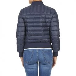 Vêtements Femme Doudounes DDP FUNILO Marine 11 Vêtements Femme Doudounes DDP FUNILO Marine -Manteaux Soldes Magasin 3669408 500 E