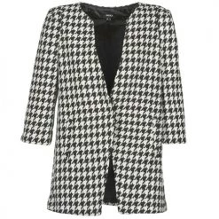 Vêtements Femme Manteaux Mexx FENCAMP Noir / Blanc