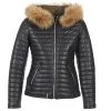 Vêtements Femme Doudounes Oakwood HAPPY Noir -Manteaux Soldes Magasin 3867175 500 A