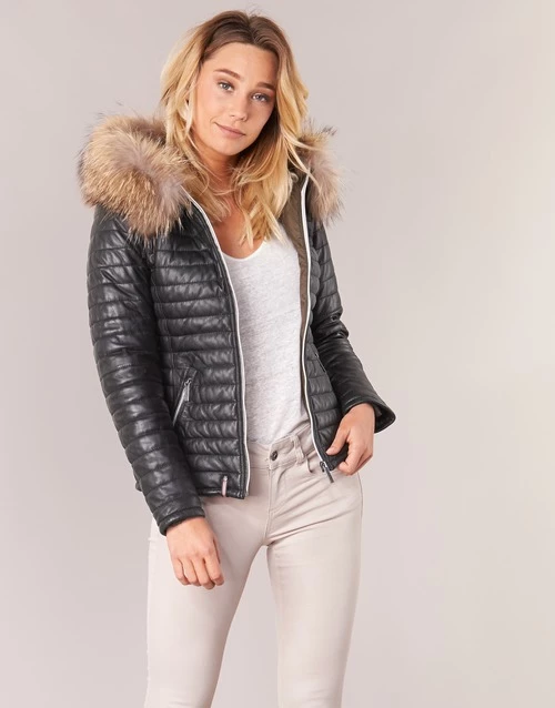 Vêtements Femme Doudounes Oakwood HAPPY Noir 4 Vêtements Femme Doudounes Oakwood HAPPY Noir – Image 2